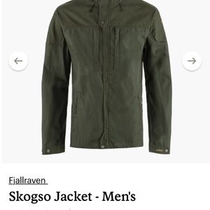 Fjallraven Men's Skogso Jacket DARK GREY NWT